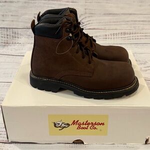 NEW Masterson RBG411 Men 7.5EW Composite Toe Safety Boot EH Rating ASTM F2413-18